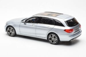 Mercedes C-Class W205 T-Model Silver Asia Exclusive Norev 1:18 183865 Metall — bild 7 av 8