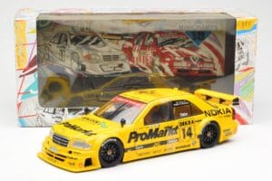 Mercedes C-Class W202 #14 K. Thiim DTM 1994 UT Models 1:18 180943314 Metall — bild 6 av 6