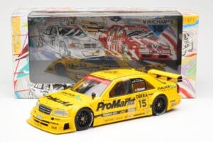 Mercedes C-Class W202 #15 Ommen DTM 1994 UT Models 1:18 180943315 Metall — bild 6 av 6