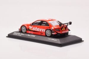 Mercedes C-Class W204 DTM Stern AMG Mercedes #17 M. Lauda DTM 2009 Minichamps 1:43 400093817 Metall — bild 3 av 4
