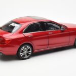 Mercedes C-Class W205 Röd Metallic Asia Exclusive Norev 1:18 - image 3 of 8