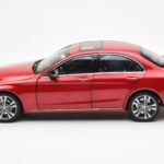 Mercedes C-Class W205 Röd Metallic Asia Exclusive Norev 1:18 - image 4 of 8