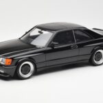 Mercedes 560 SEC C126 AMG Widebody Svart Otto 1:18 OT187