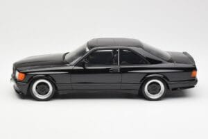 Mercedes 560 SEC C126 AMG Widebody Svart Otto 1:18 OT187 Resin — bild 3 av 6