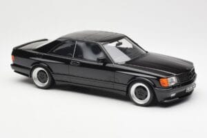 Mercedes 560 SEC C126 AMG Widebody Svart Otto 1:18 OT187 Resin — bild 4 av 6