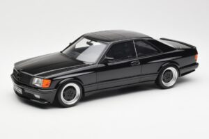 Mercedes 560 SEC C126 AMG Widebody Svart Otto 1:18 OT187