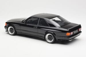 Mercedes 560 SEC C126 AMG Widebody Svart Otto 1:18 OT187 Resin — bild 5 av 6