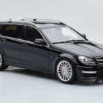 Mercedes C63 AMG S204 T-Model Svart GT Spirit 1:18 - image 4 of 6