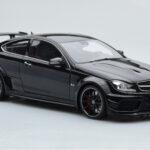 Mercedes C63 AMG W204 Black Series Svart GT Spirit 1:18 - image 4 of 7