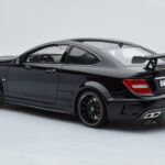 Mercedes C63 AMG W204 Black Series Svart GT Spirit 1:18 - image 5 of 7