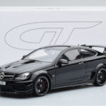 Mercedes C63 AMG W204 Black Series Svart GT Spirit 1:18 - image 7 of 7