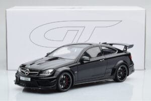 Mercedes C63 AMG W204 Black Series Svart GT Spirit 1:18 ZM019 Resin — bild 7 av 7