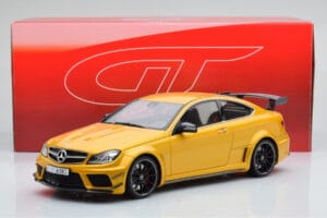 Mercedes C63 AMG W204 Black Series Guld GT Spirit 1:18 GT034 Resin — bild 6 av 6