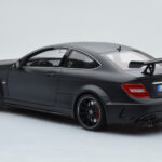 Mercedes C63 AMG W204 Black Series Matt Svart GT Spirit 1:18 - image 5 of 6