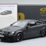 Mercedes C63 AMG W204 Black Series Matt Svart GT Spirit 1:18 - image 6 of 6