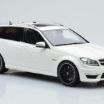 Mercedes C63 AMG S204 T-Model Vit GT Spirit 1:18 - image 4 of 8