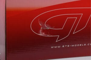 Mercedes C63 AMG S204 T-Model Vit GT Spirit 1:18 GT147 Resin — bild 6 av 8