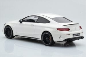 Mercedes C63S AMG C205 Coupe Vit GT Spirit 1:18 B66965707 Resin — bild 5 av 6