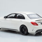 Mercedes C63S AMG W205 Vit GT Spirit 1:18 - image 5 of 6
