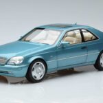 Mercedes CL600 C140 Blå Metallic Norev 1:18 183448 Metall