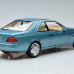 Mercedes CL600 C140 Blå Metallic Norev 1:18 183448 Metall - image 3 of 7