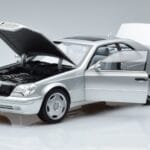 Mercedes CL600 C140 Silver Metallic Norev 1:18 183446 Metall - image 2 of 7
