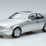 Mercedes CL600 C140 Silver Metallic Norev 1:18 183446 Metall