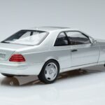 Mercedes CL600 C140 Silver Metallic Norev 1:18 183446 Metall - image 3 of 7