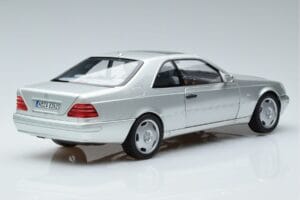 Mercedes CL600 C140 Silver Metallic Norev 1:18 183446 Metall — bild 3 av 7