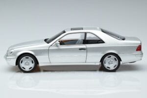 Mercedes CL600 C140 Silver Metallic Norev 1:18 183446 Metall — bild 4 av 7