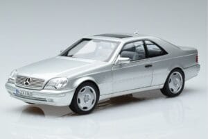 Mercedes CL600 C140 Silver Metallic Norev 1:18 183446 Metall