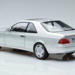 Mercedes CL600 C140 Silver Metallic Norev 1:18 183446 Metall - image 6 of 7