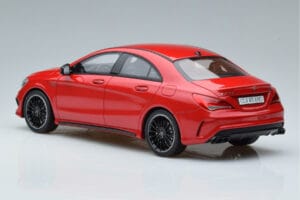 Mercedes CLA 45 AMG C117 Jupiter Röd GT Spirit 1:18 GT031 Resin — bild 5 av 6