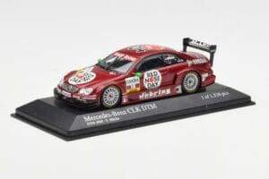 Mercedes CLK #18 Team Persson S. Mucke DTM 2004 Minichamps 1:43 400043318 Metall — bild 2 av 4