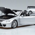 Mercedes CLK DTM AMG W209 Cabriolet Silver Kyosho 1:18 B66962272 Metall - image 2 of 8