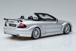 Mercedes CLK DTM AMG W209 Cabriolet Silver Kyosho 1:18 B66962272 Metall — bild 3 av 8