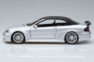 Mercedes CLK DTM AMG W209 Cabriolet Silver Kyosho 1:18 B66962272 Metall — bild 4 av 8