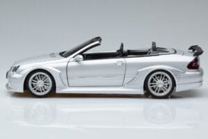 Mercedes CLK DTM AMG W209 Cabriolet Silver Kyosho 1:18 B66962272 Metall — bild 5 av 8