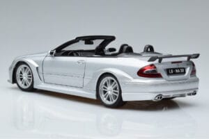 Mercedes CLK DTM AMG W209 Cabriolet Silver Kyosho 1:18 B66962272 Metall — bild 7 av 8