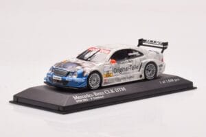 Mercedes CLK DTM Team Original Teile #12 P. Dumbreck DTM 2001 Minichamps 1:43 400023112 Metall — bild 2 av 4