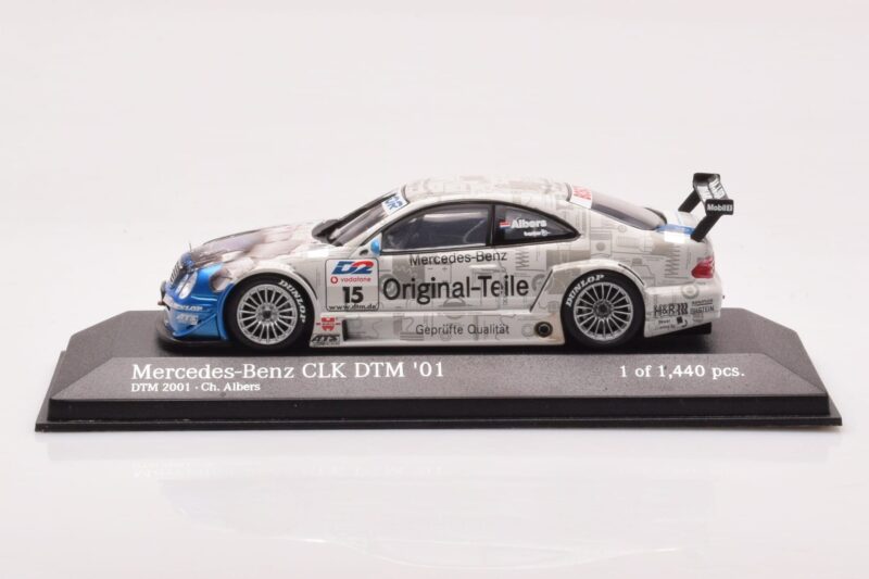 Mercedes CLK DTM Team Persson #15 C. Albers DTM 2001 Minichamps 1:43 400013715 Metall