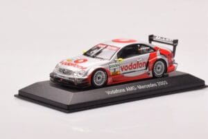 Mercedes CLK-DTM #3 B. Schneider Vodafone DTM 2003 Minichamps 1:43 B66961982 Metall — bild 2 av 4