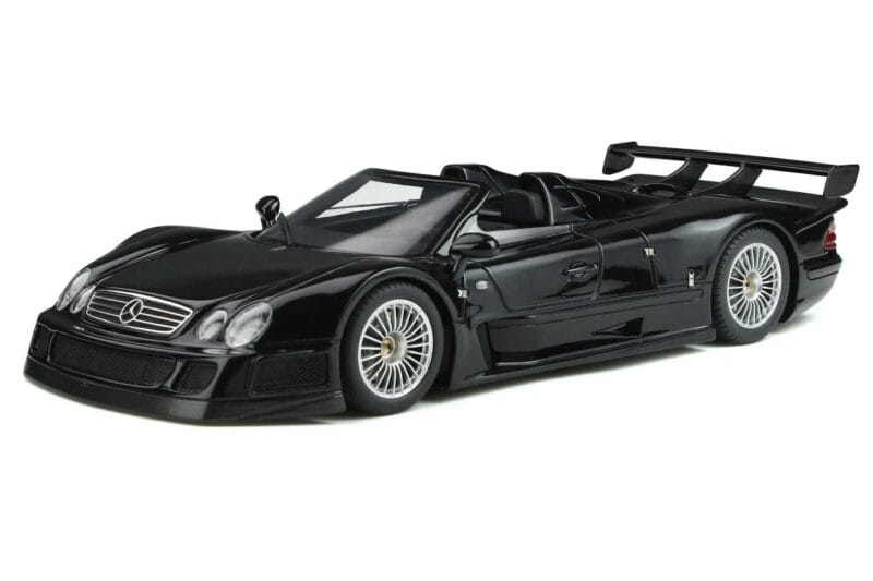 Mercedes CLK GTR Roadster Svart GT Spirit 1:18 GT826 Resin