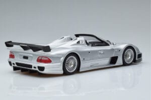 Mercedes CLK GTR Roadster Silver GT Spirit 1:18 GT155 Resin — bild 2 av 6