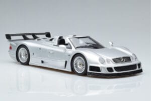 Mercedes CLK GTR Roadster Silver GT Spirit 1:18 GT155 Resin — bild 4 av 6