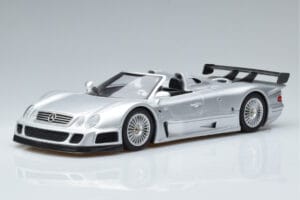 Mercedes CLK GTR Roadster Silver GT Spirit 1:18 GT155 Resin