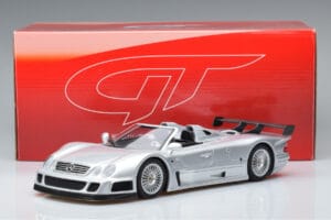Mercedes CLK GTR Roadster Silver GT Spirit 1:18 GT155 Resin — bild 6 av 6