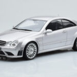 Mercedes CLK63 AMG C209 Coupe Silver Otto 1:18