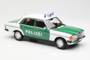 Mercedes E-Class W123 Polizei Norev 1:18 B66040676 Metall — bild 6 av 8