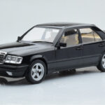 Mercedes E-Class W124 Tuning Svart MCG 1:18